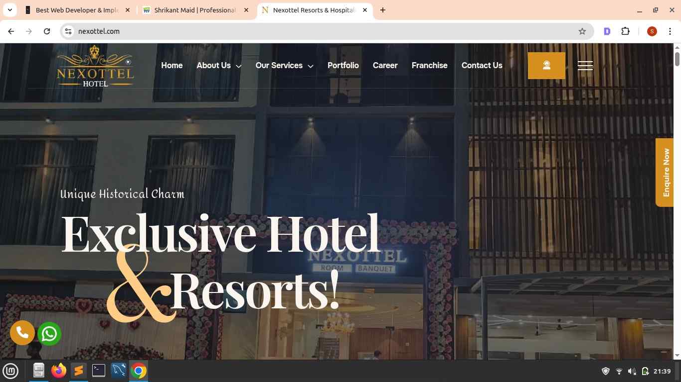 Business website development project Pune